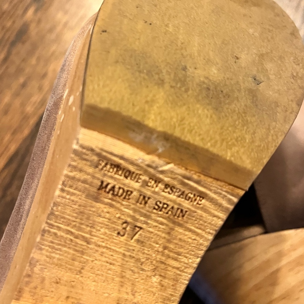 Free People Tan Leather Mules - Picture 10 of 14